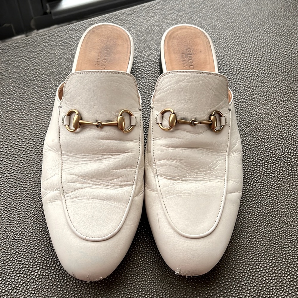 🇺🇸⭐️Memorial Day Sale 🇺🇸⭐️ Gucci Princetown Leather Mule / Slipper. Size 40.